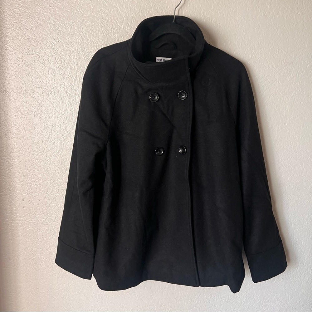 Old Navy Black Coat Large